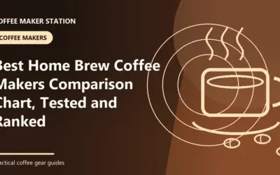 Best Home Brew Coffee Makers Comparison Chart (2026): Top-Rated Choices