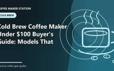 Best Cold Brew Coffee Maker Under 100 (2026): Best Value Options