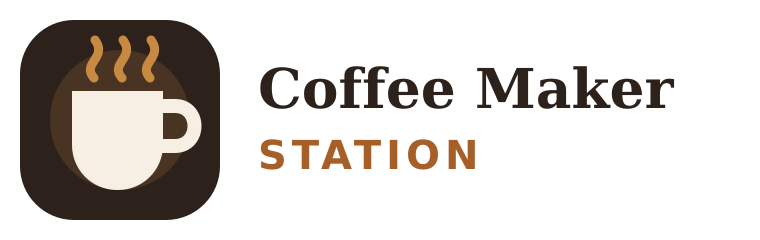 Coffee Maker Station